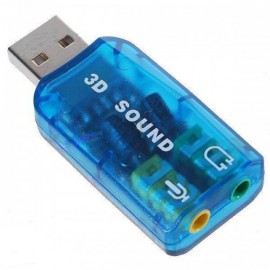 USB звукова карта No brand 5.1, 3D sound - 17009