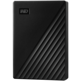 Твърд диск външен WD My Passport 5TB portable HDD USB3.0 USB2.0 compatible Black Retail WDBPKJ0050BBK-WESN
