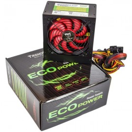 Захранване TS Eco Power Supply TrendSonic AC 115/230V, 50/60Hz, DC 3.3/5/12V, 600W, 20+4 pin, 4 x ...