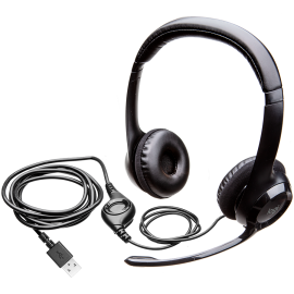 Слушалки Logitech USB Headset H390