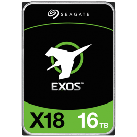 Твърд диск SEAGATE HDD Server Exos X18 HDD 512E/4KN ( 3.5'/ 16TB/ SATA 6Gb/s / 7200rpm)