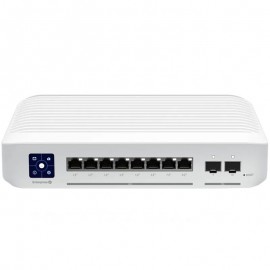 Мрежов суич Ubiquiti Enterprise Layer 3, PoE switch with (8) 2.5GbE, 802.3at PoE+ RJ45 ports and (2...