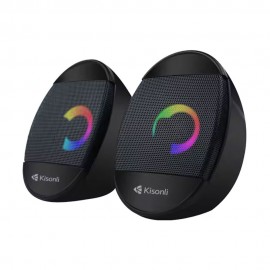 Тонколони Kisonli L-7070, AUX, 2x3W, Black - 22235