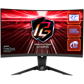 Монитор Asrock Curved Gaming Monitor, 27" QHD(2560x1440) 1500R VA, AG, 165 Hz, 110% sRGB, 4000:1, ...