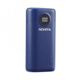Външна батерия ADATA P10000 QUICK CHARGE BLUE