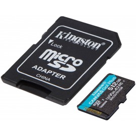 Карта памет SD Card Kingston 512GB Canvas GO Plus Class 10 UHS-I  SDCG3/512GB