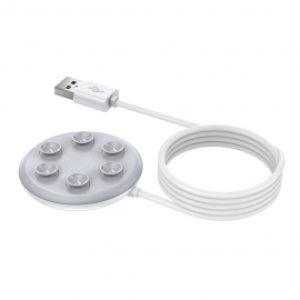 Безжично зарядно устройство Remax RP-W15, Qi, 10W, Sucked type, White - 40300