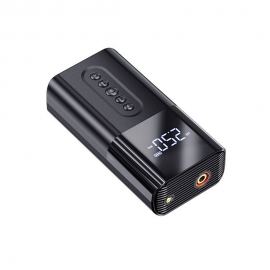 Компресор Remax D10L, Flashlight, 3000mAh, Black - 40306