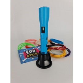 3D Писалка EDUstick в комплект с чанта, външна батерия, адаптер и консуматив 12 бр. * 3 м.