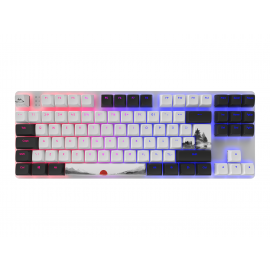 Геймърскa механична клавиатура Dark Project 87 Fuji RGB TKL - G3MS Sapphire Switches, ABS