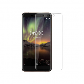 Стъклен протектор DeTech, for Nokia 6 (2018), 0.3mm, Transparent - 52416