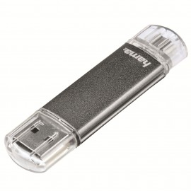USB памет HAMA Laeta 16GB, USB 3.1 Type-C, Сребрист - HAMA-124161