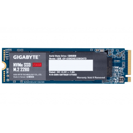 Solid State Drive (SSD) Gigabyte M.2 Nvme PCIe SSD 256GB 