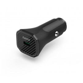 Зарядно за кола HAMA "Eco", USB-C, (PD) / Qualcomm&reg; 3.0, 25 W, черно