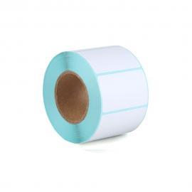 Етикети за термопечат, No brand, 50x25mm, 1000 pcs, White - 71200