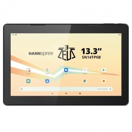 Таблет HANNspree Pad Zeus 3, 13.3&rdquo;, Octa Core CPU MTK MT8183, 6GB RAM, 128GB, Wi-Fi, Bluetooth, Черен