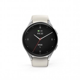 HAMA Смартчасовник "8900", GPS, AMOLED 1.32", Alexa,SP02,бежов