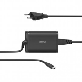 Зарядно HAMA Universal, 220V, 5-20V/65W, USB-C PD( Power Delivery)