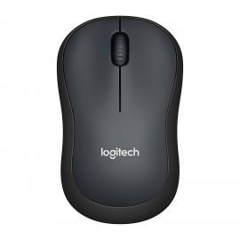 Безжична оптична мишка LOGITECH M220 Silent, Черна, USB - LOGITECH-MOUSE-M220-B