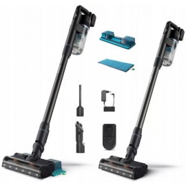 Philips Upright And Hand Held Cordless Vacuum Cleaner Aqua Base Series 7000 Led Lights