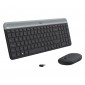Клавиатура LOGITECH Slim Wireless Keyboard and Mouse Combo MK470 - GRAPHITE